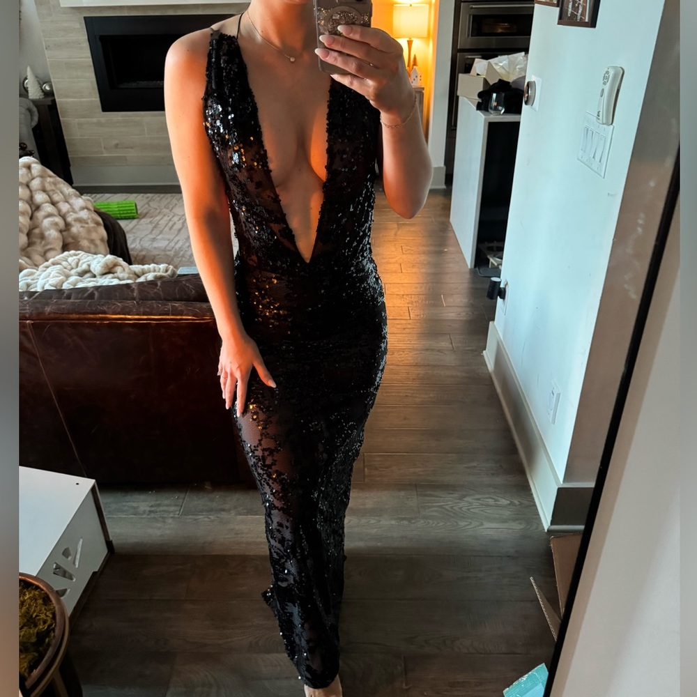 Victoria Beckham black sequin set - Picture 10 of 17